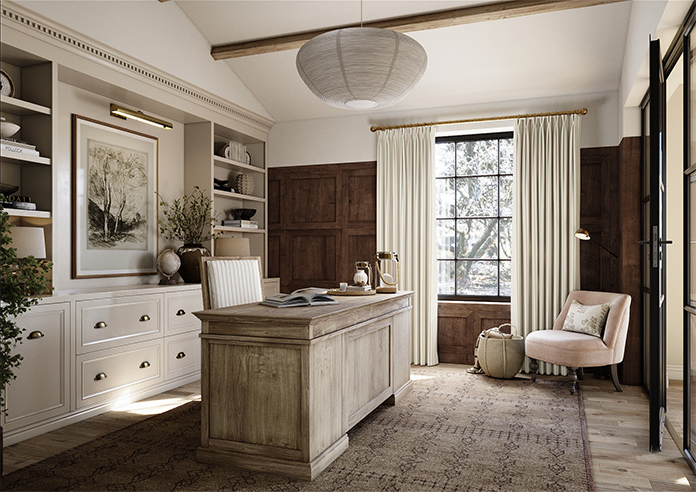 The British Stripe Co. Mary, Dover No.1 - Made to Measure Curtains - Image 7